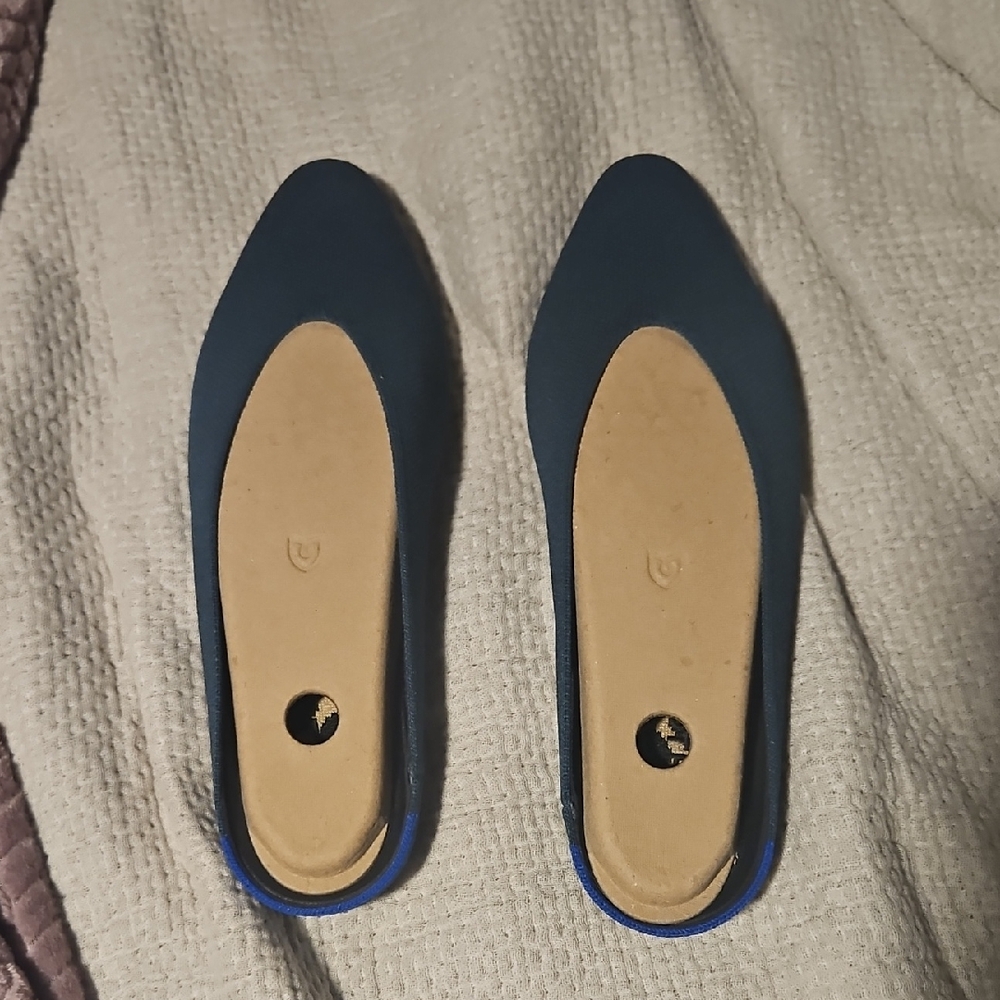Elegant Blue Women's Flats
